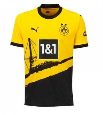 Borussia Dortmund Hjemmebanetrøje 2023-24 Kort ærmer